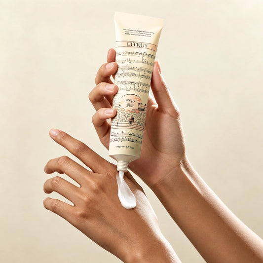 Citrus at Dawn Hand Cream with citrus, mango and blackcurrant notes