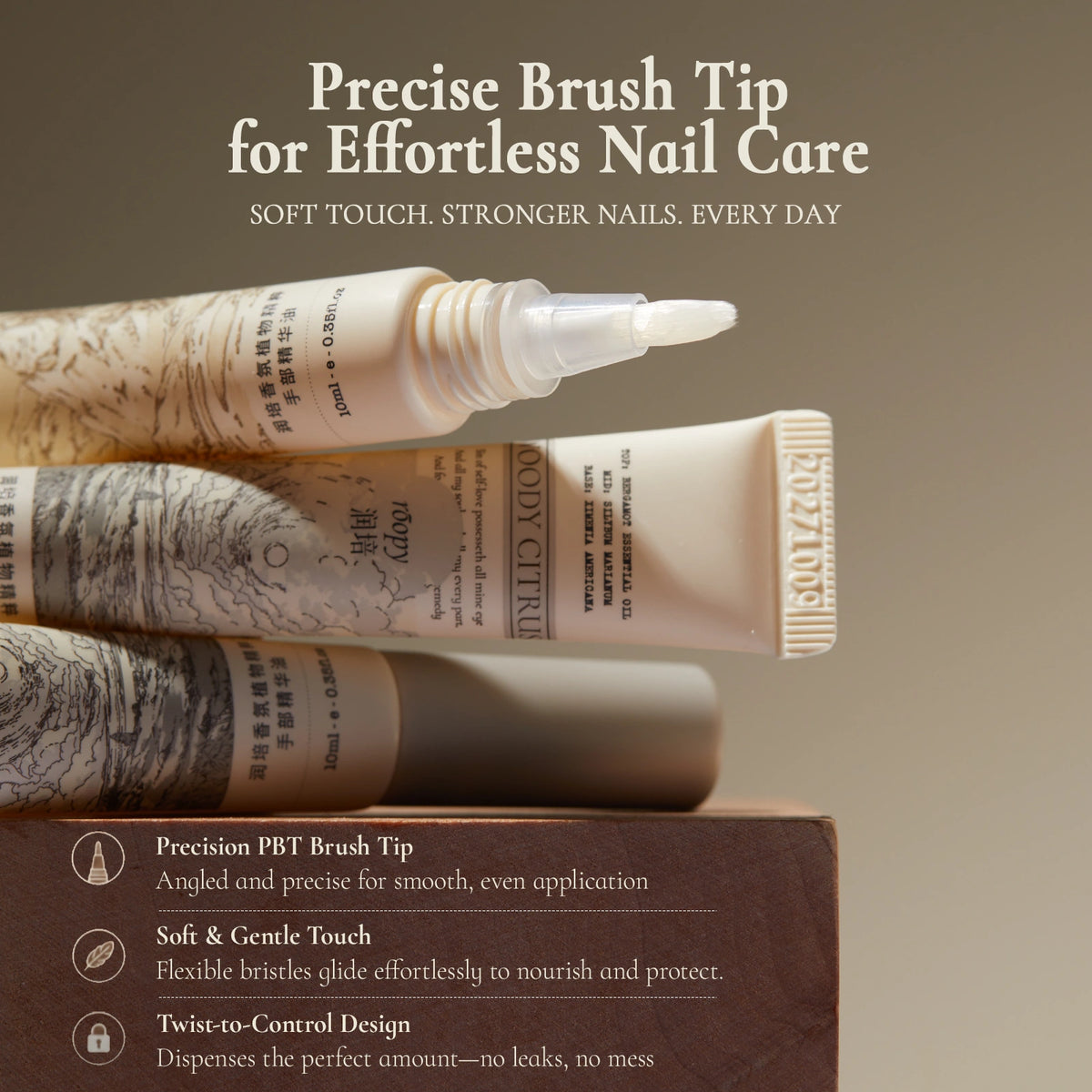 How to use ROOPY nail and cuticle oil