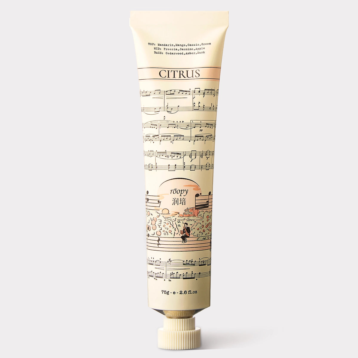 Citrus at Dawn citrus hand cream 75 g by ROOPY