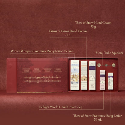 ROOPY Romantic Manor body lotion and hand cream gift set