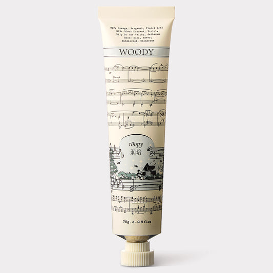Sunlit Forest fresh woody hand cream 75 g by ROOPY