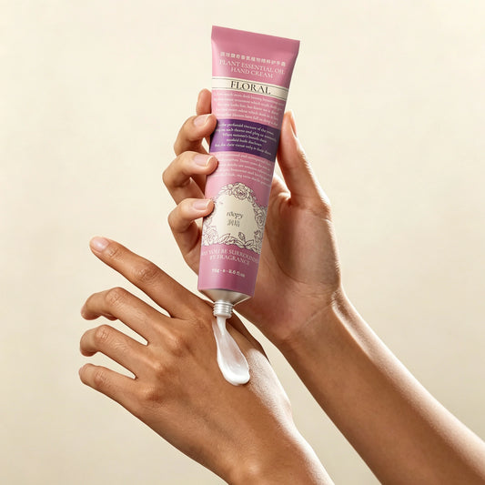 Rose of June Hand Cream moisturizing result