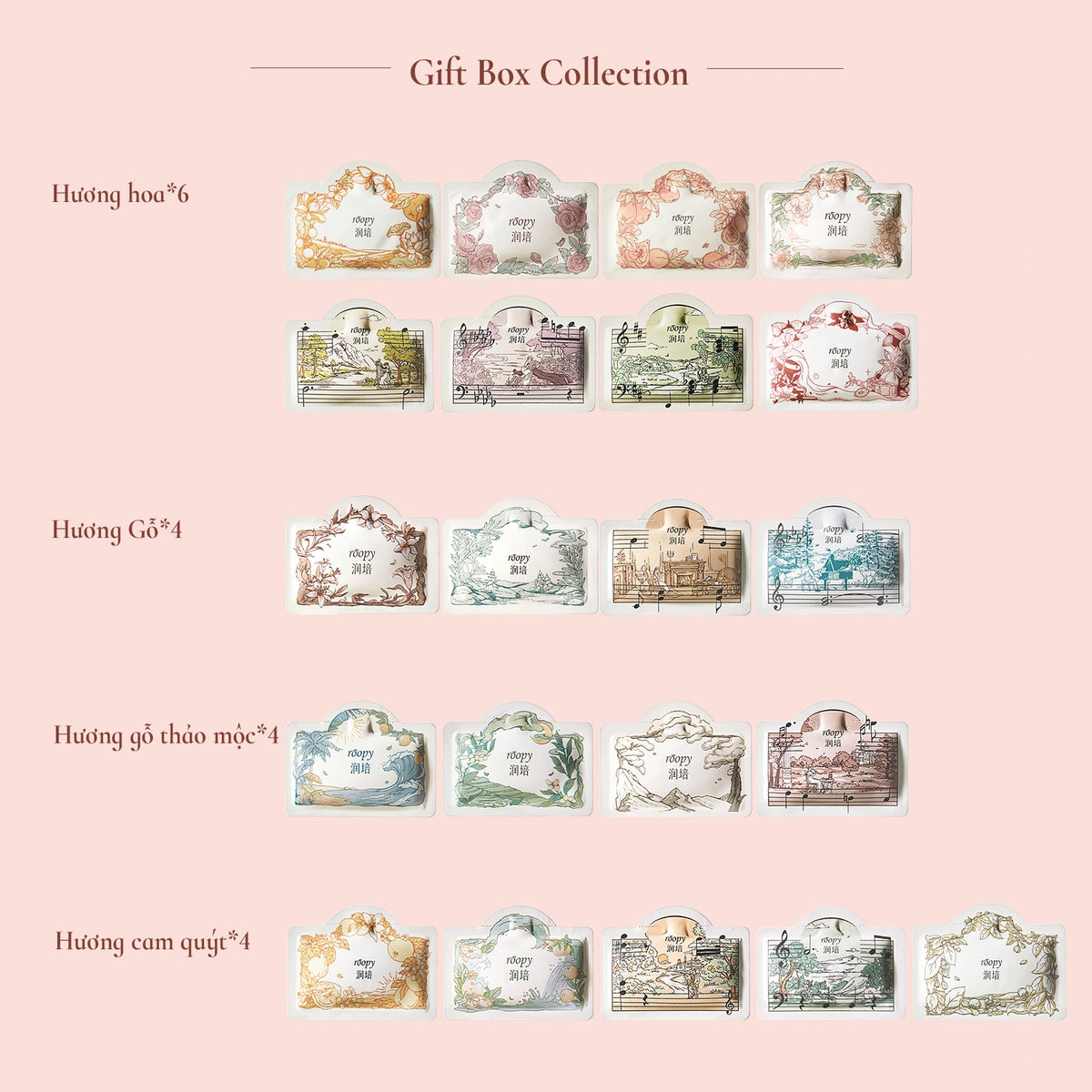 ROOPY fragrance hand cream scent collection guide